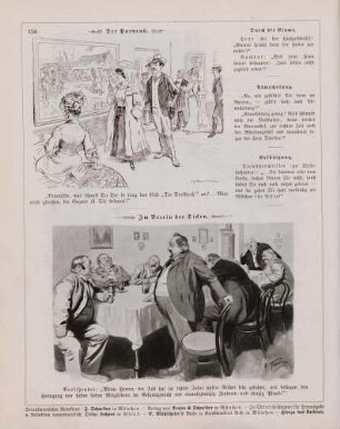 "Der Parvenü" "Im Verein der Dicken"