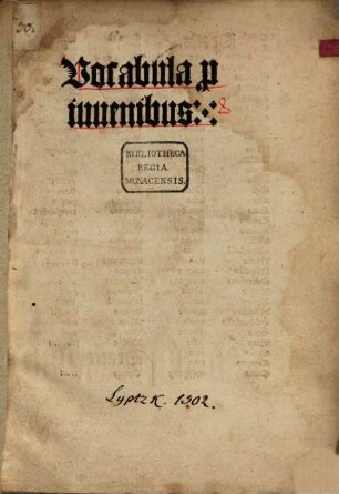 Vocabula pro iuvenibus