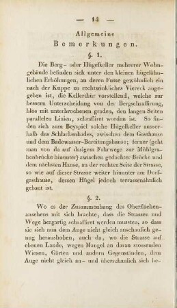 Allgemeine Bemerkungen