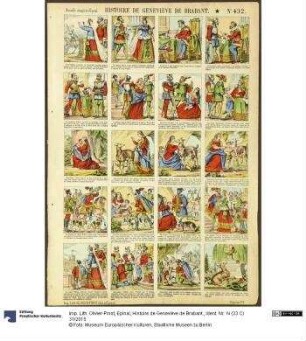 Histoire de Geneviève de Brabant.
