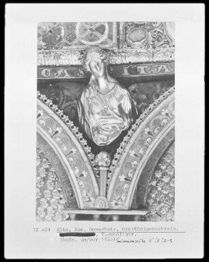 Dreikönigenschrein — Salomonseite — Tugendallegorien — Tugendallegorie