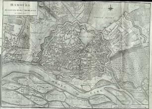 Hamburg mit seinen nächsten Umgebungen im Jahre 1810.