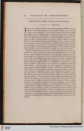 Bullant, & Delorme sur l’ordre Corinthien: Chapitre XXXV