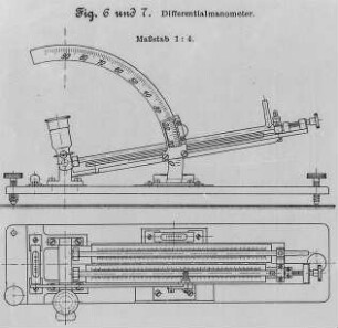 Differentialmanometer : Technikgeschichte | Industrie und Technik | Messgeräte