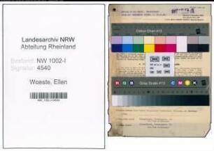 Entnazifizierung Ellen Woeste, geb. 09.12.1904 ()