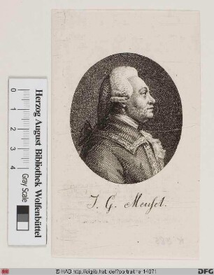 Bildnis Johann Georg Meusel