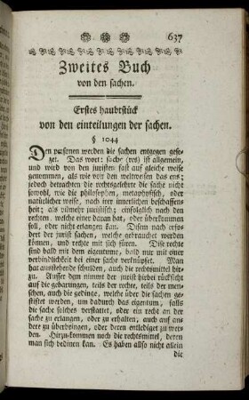 Erstes haubtstück [-] Zehntes haubtstück
