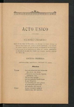 Cuadro primero