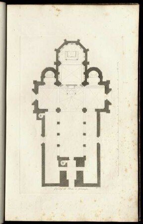 Grundriss der Kirche zu Gelnhausen