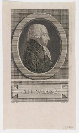 Bildnis des Ch. F. Weisse