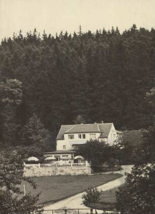 Bad Gottleuba-Bergießhübel-Zwiesel. Gasthof und Fremdenheim Waldfrieden-Baude