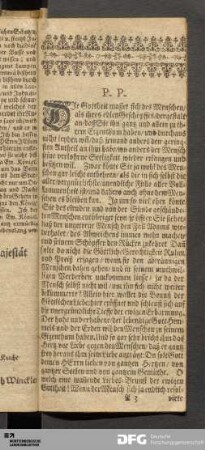 Das gläubige Vertrauen der Kinder GOttes.