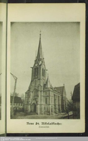 Neue St. Nikolaikirche: Turmansicht