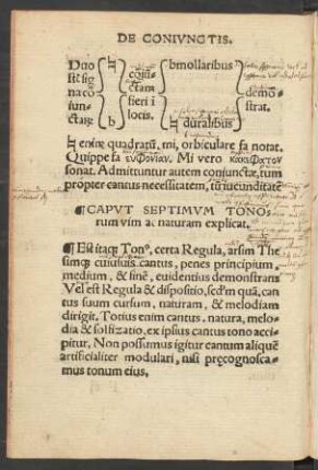Caput Septimum Tonorum vim ac naturam explicat.
