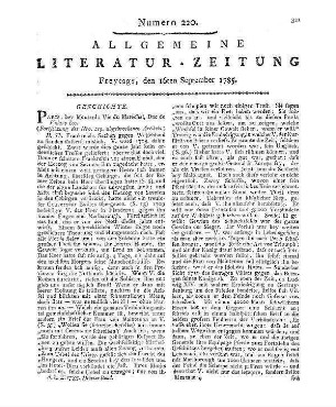 Villars, C. L. H. de: Vie du maréchal duc de Villars. T. 1-4 ... etc. (Fortsetzung des Nro. 219 abgebrochenen Artikels.)