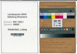 Entnazifizierung Ludwig Weidenfeld , geb. 04.04.1898 (Kaufmann)