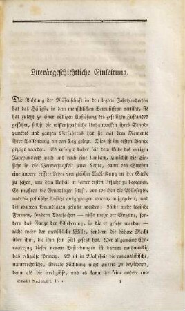 Die Philosophie des Rechts : nach geschichtlicher Ansicht, 2,1. Christliche Rechts- und Staatslehre