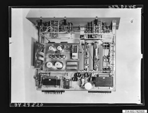 Prüfautomat für Thyristoren, Einschub Nr. M18601.1Sp, Unterseite, Foto 1974