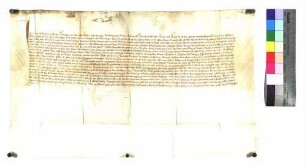 Vidimus des Hofgerichts Rottweil über eine Urkunde König Wenzels von 1387 März 20