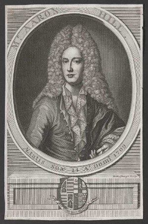 Porträt Aaron Hill (1685-1750)