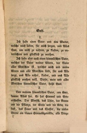 Die fromme Unschuld : Ein Lehr.- u. Gebetbüchlein für Kinder