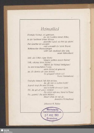Heimatlied