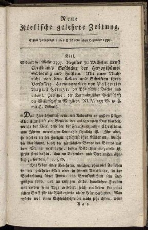 48stes - 52stes Stük Dezember 1797