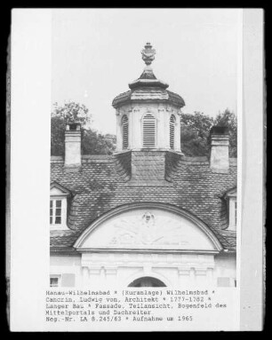 Kuranlage Wilhelmsbad — Langer Bau