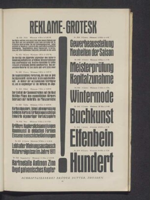 Reklame-Grotesk