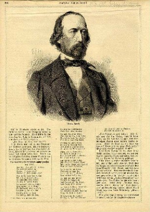 Bildnis von Klaus Groth (1819-1899)