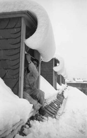 Stärkster Schneefall in Karlsruhe seit 17 Jahren.