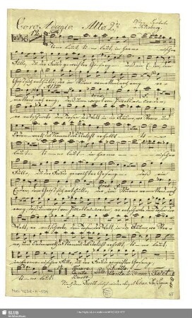 Stimmensatz 2 [Schreiber unbekannt]