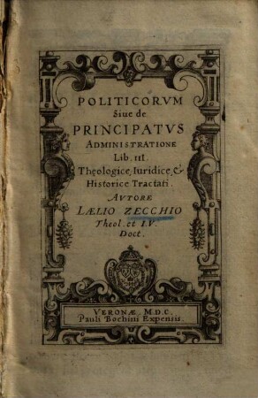 Politicorum sive de principatus administratione libri III