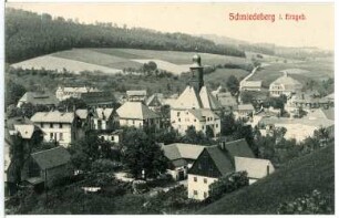 Schmiedeberg. Blick auf Schmiedeberg