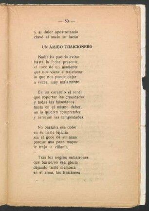 Un amigo traicionero