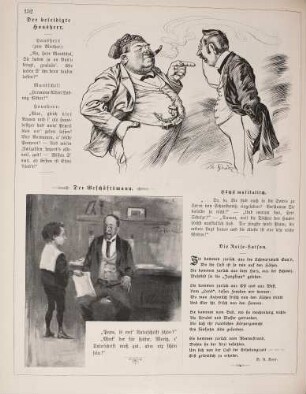 "Der beleidigte Hausherr" "Der Geschäftsmann"