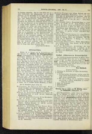 Kathol. Lehrerverein Untereichsfeld : [Hauptversammlung am 14. November 1900]