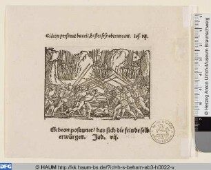 Gideon besiegt die Midianiter
