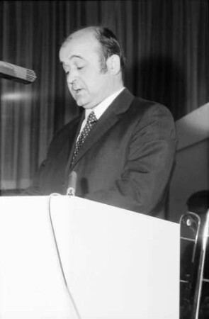 Freiburg: Kongresssaal; Wechsel bei der Oberfinanzdirektion; Staatssekretär Dr. Manfred Schüler
