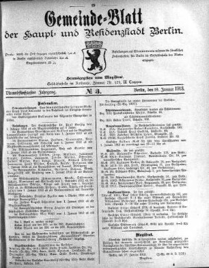 1913,3: No. 3, 19. Januar 1913