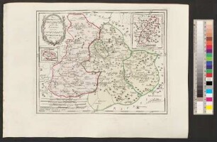 Des Hochstifts Osnabrück südliche Aemter mit der Grafschaft Tecklenburg