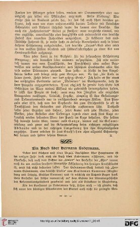 Ein Buch über Hermann Sudermann