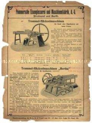Trommel-Häckselmaschine