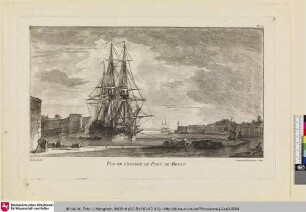 Vüe de l'Entrée du Port de Brest