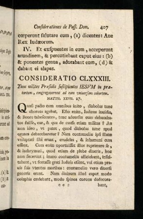 407-415, Consideratio CLXXXIII - CLXXXV