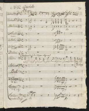 No. 12: Quartetto