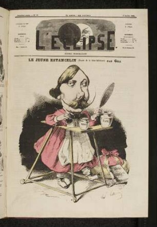 Le jeune Estancelin (Député de la Seine-Infèrieure) par Gill