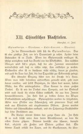 XIII. Chinesisches Nachtleben