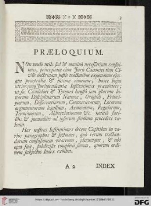 Præloquium