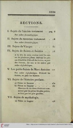 Sections